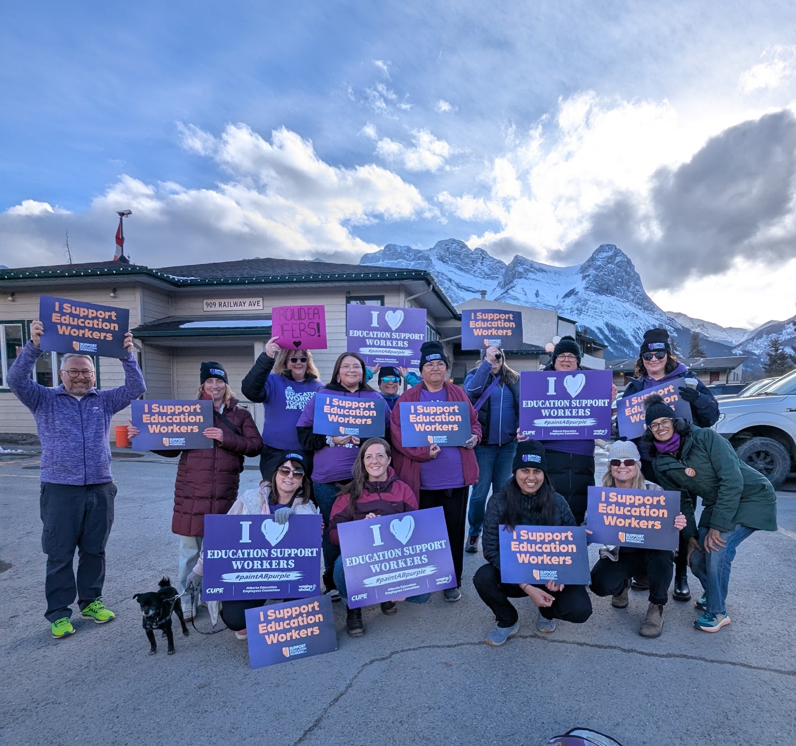 On the campaign trail